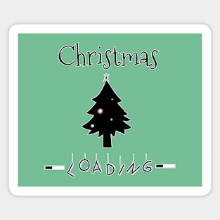 Loading Christmas Magnet